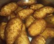 Cartofi umpluti cu crema de branza la cuptor-0