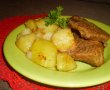 Pulpa de porc la tava cu cartofi-5