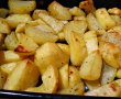 Cartofi la cuptor,  condimentati cu busuioc-3