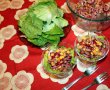 Salata cu porumb, fasole, ceapa rosie si rodie-11