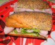 Sandvici cu sunca si mazare verde-10