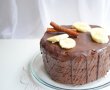 Tort cu banane si ciocolata (de post)-8