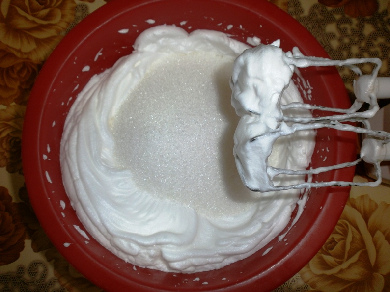 Prajitura cu crema si spuma