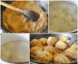 Reteta de preparare a papanasilor fierti cu pesmet de biscuit si dulceata de trandafir-2