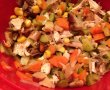 Salata de pui cu ciuperci si porumb-2