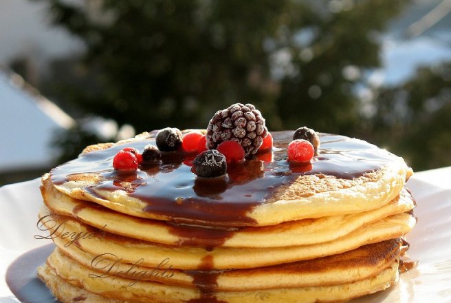 Pancakes(clatite americane) by Jamie Oliver