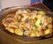 Cartofi cu pulpe de pui la cuptor-2