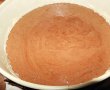 Tort cu crema de vanilie si ganache de ciocolata alba-2