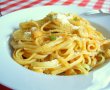 Linguini con gamberetti sau Paste cu creveti-5
