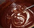 Desert prajitura cu ciocolata si crema de cafea-8