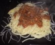 Spaghete cu carne tocata de porc si muschiulet afumat-3