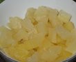 Salam de biscuiţi, reţetă cu ananas-3
