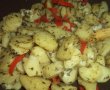 Garnitura de cartofi cu busuioc si soia prajita-5