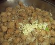 Pilaf de orez cu soia si ciuperci la tigaie-5
