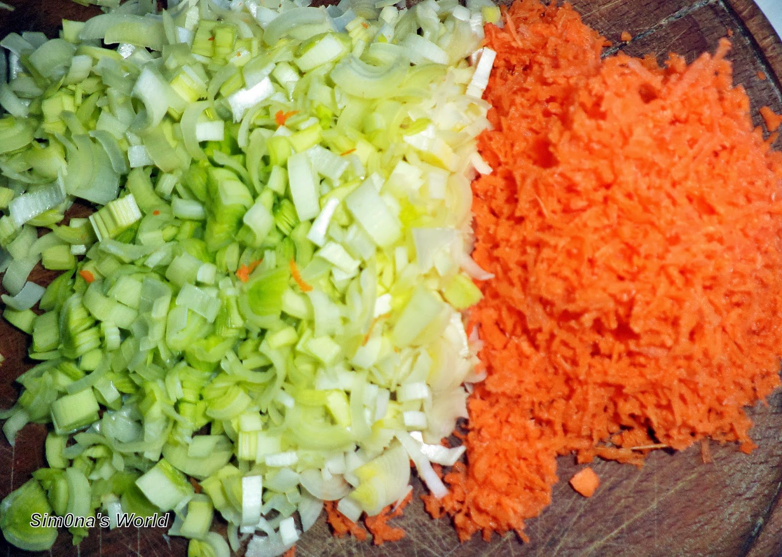 Salata de praz si morcov, cu maioneza