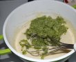 Conopida gratinata cu sos "verde" din brocolii si branza cu mucegai albastru-6