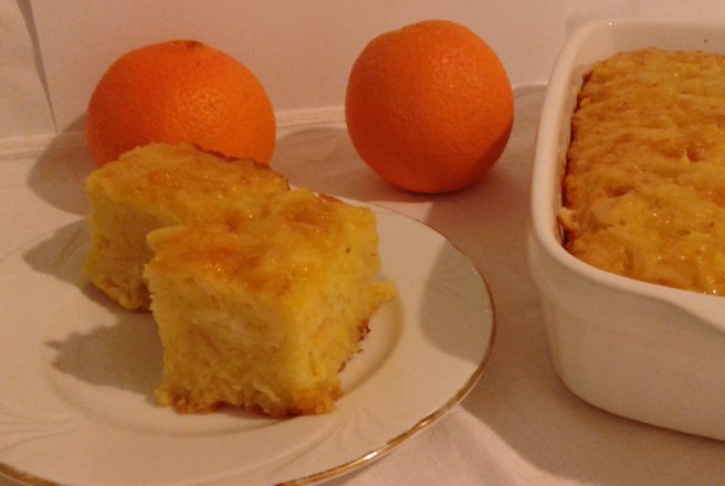 Placinta cu iaurt si portocale