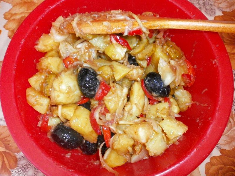 Salata orientala (varianta a II-a)