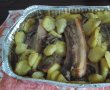 Costițe de porc si cartofi la cuptor-3