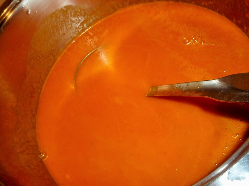 Supa crema de rosii italiana