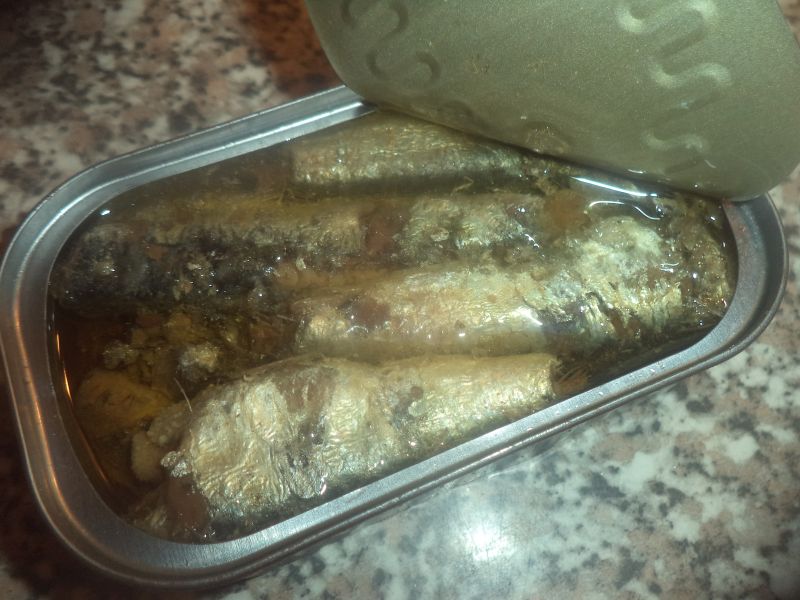 Paste rapide cu sardine din conserva