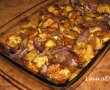 Cartofi dulci&albi cu ceapa rosie la cuptor, in stil asiatic-4