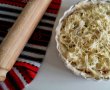 Tarta pufoasa cu legume colorate si cascaval - Sunny cottage puff pastry tart-3