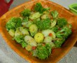 Salata calda cu cartofi si broccoli-8