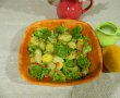 Salata calda cu cartofi si broccoli-9