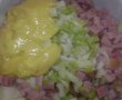 Salată de cartofi cu şuncă afumată-3