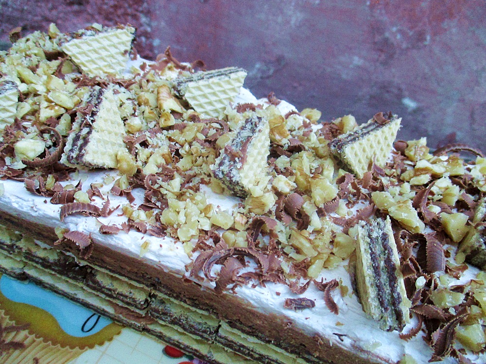 Wafers cake