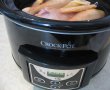 Pui cu ciuperci si sos de smantana cu usturoi - slow cooker Crock-Pot 4,7 L-1