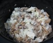 Pui cu ciuperci si sos de smantana cu usturoi - slow cooker Crock-Pot 4,7 L-5