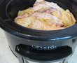 Pui cu ciuperci si sos de smantana cu usturoi - slow cooker Crock-Pot 4,7 L-7