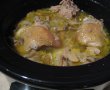Pui cu ciuperci si sos de smantana cu usturoi - slow cooker Crock-Pot 4,7 L-9