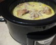 Pui cu ciuperci si sos de smantana cu usturoi - slow cooker Crock-Pot 4,7 L-11