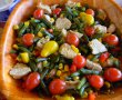 Salata de fasole verde cu piept de curcan-9