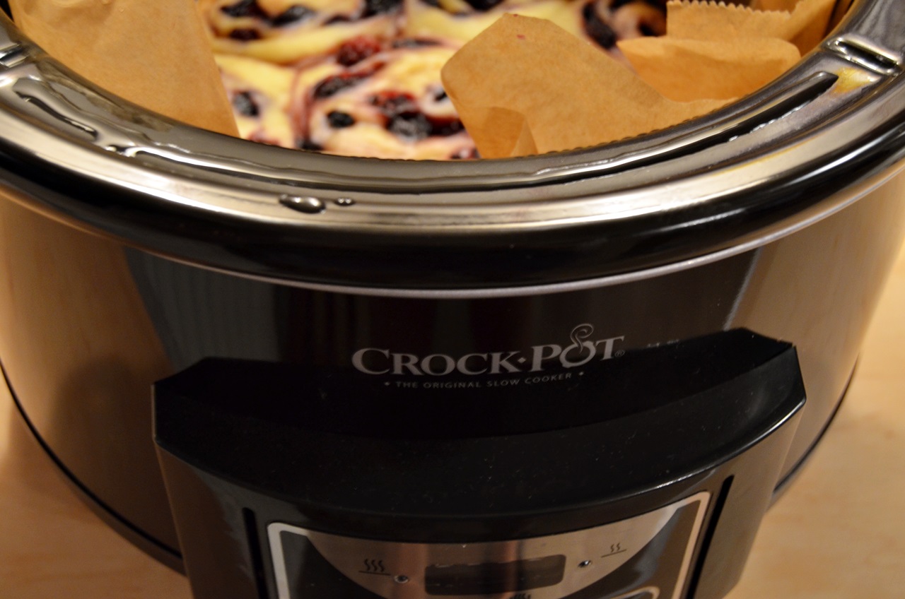 Melcisori cu fructe de padure la slow cooker Crock-Pot 4,7 L