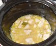 Piept de pui cu smantana si usturoi la slow cooker Crock-Pot 4,7 L-1