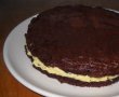 Tort brownies cu mini choux-uri-11