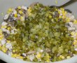 Salata de piept de pui cu ciuperci si baby corn-5