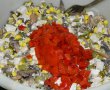 Salata de piept de pui cu ciuperci si baby corn-6