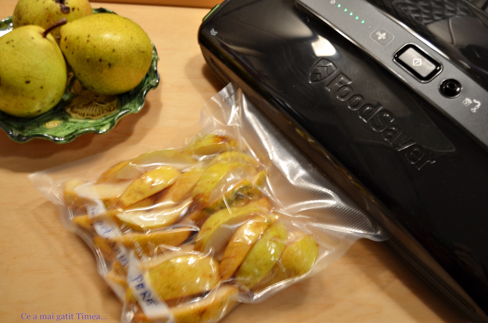 Cum congelam fructele folosind aparatul de vidat FoodSaver