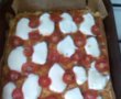 Pizza Margherita cu blat de conopida-5