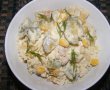 Salată de paste cu carne de pui şi maioneză-14