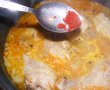 Tocăniţă de ceapă cu carne de pui şi sos de roşii-7