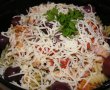 Salată de paste cu păstrăv afumat şi sos de roşii-12