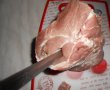 Ceafa de porc impanata coapta-n oala de lut-1