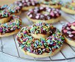 Cookie doughnut / Fursecuri gogosi-2