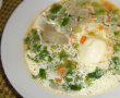 Supa de salata verde cu oua si iaurt-10